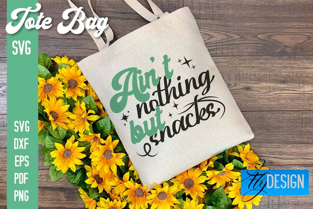 Tote Bag SVG | Shopping Bag Design | Bag SVG SVG Fly Design 