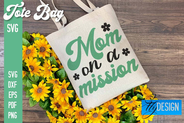 Tote Bag SVG | Shopping Bag Design | Bag SVG SVG Fly Design 