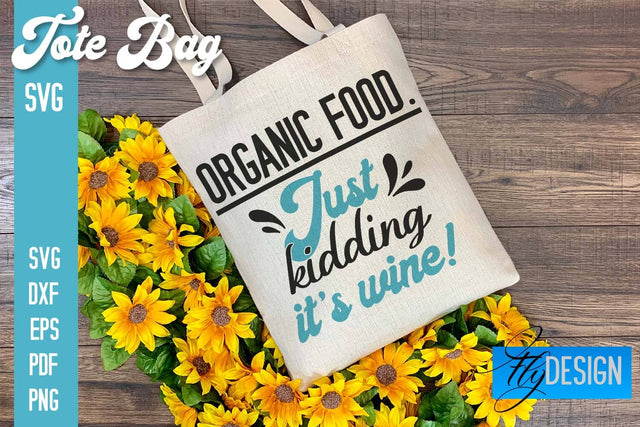 Tote Bag SVG | Shopping Bag Design | Bag SVG SVG Fly Design 