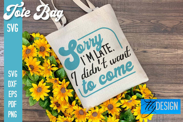 Tote Bag SVG | Shopping Bag Design | Bag SVG SVG Fly Design 