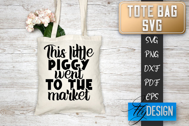 Tote Bag SVG | Tote Bag Quotes SVG | Shopping Bag Sayings SVG SVG Fly Design 