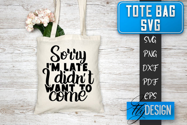 Tote Bag SVG | Tote Bag Quotes SVG | Shopping Bag Sayings SVG SVG Fly Design 