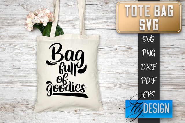 Tote Bag SVG | Tote Bag Quotes SVG | Shopping Bag Sayings SVG SVG Fly Design 