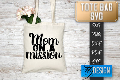 Tote Bag SVG | Tote Bag Quotes SVG | Shopping Bag Sayings SVG SVG Fly Design 