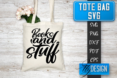 Tote Bag SVG | Tote Bag Quotes SVG | Shopping Bag Sayings SVG SVG Fly Design 