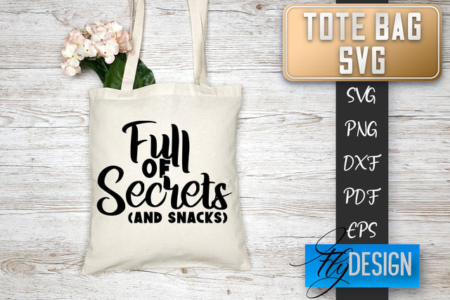 Tote Bag SVG | Tote Bag Quotes SVG | Shopping Bag Sayings SVG SVG Fly Design 