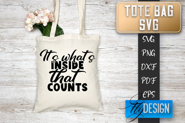 Tote Bag SVG | Tote Bag Quotes SVG | Shopping Bag Sayings SVG SVG Fly Design 