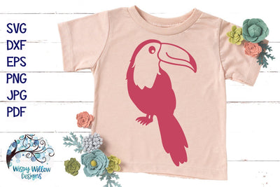 Toucan SVG Cut File SVG Wispy Willow Designs 