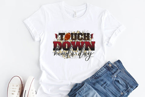 Touch Down Kinda Day | Football PNG Sublimation Sublimation CraftLabSVG 