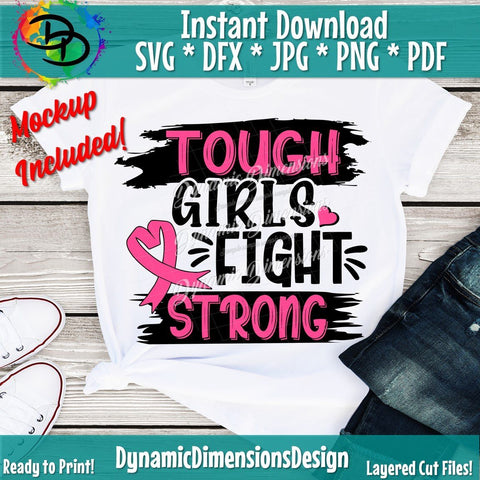 Tough Girls Cancer SVG DynamicDimensionsDesign 