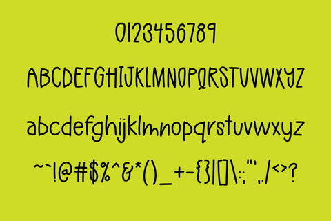 Toybox Font Kitaleigh 