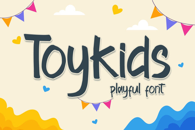 Toykids Font Sakha Design Studio 