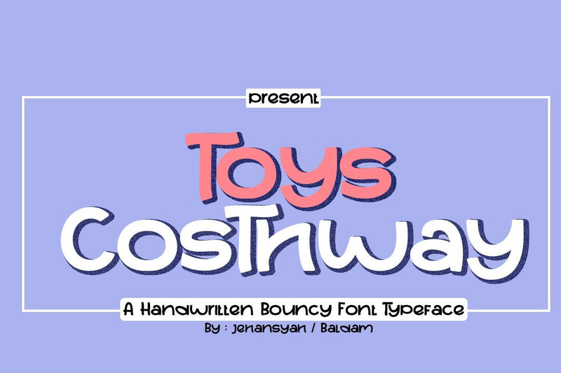 Toys Costhway Font JH-CreativeFont 