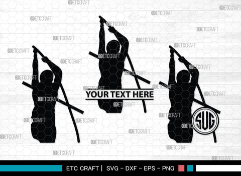 Track And Field Monogram, Track And Field Silhouette, Track And Field SVG, Captures Javelin Svg, Runner Svg, Sports Svg, Cross Country Svg, SB00463 SVG ETC Craft 