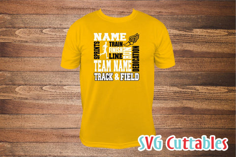 Track and Field Subway Art SVG Svg Cuttables 