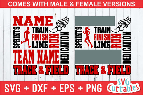 Track and Field Subway Art SVG Svg Cuttables 