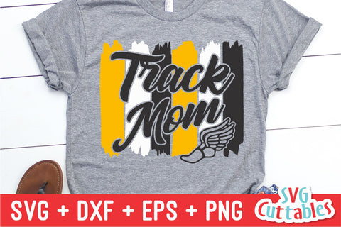 Track Mom svg - Track Cut File - svg - dxf - eps - png - Track svg - Silhouette - Cricut - Digital File SVG Svg Cuttables 