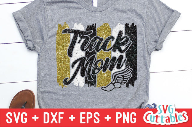 Track Mom svg - Track Cut File - svg - dxf - eps - png - Track svg - Silhouette - Cricut - Digital File SVG Svg Cuttables 