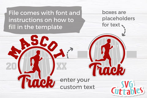 Track SVG | Track and Field Template 0012 | Track Grandma SVG Svg Cuttables 