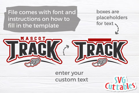 Track SVG | Track and Field Template 0014 | Track Grandma SVG Svg Cuttables 