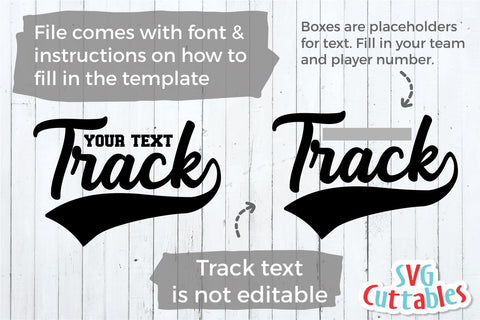 Track SVG | Track and Field Template 0016 | Track Grandma SVG Svg Cuttables 