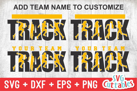 Track svg - Track and Field Template 007 - Track Cut File - svg - eps - dxf - png - Silhouette - Cricut Cut File - Digital File SVG Svg Cuttables 