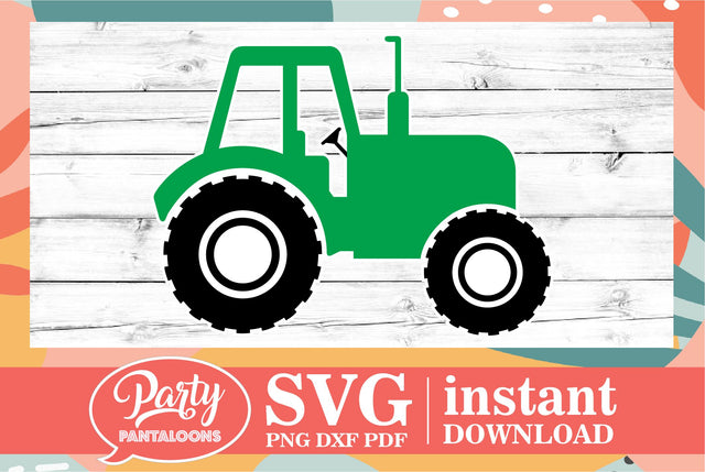 TRACTOR | cute tractor, toy SVG SVG Partypantaloons 