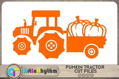Tractor pumpkin harvest SVG SVG Artinrhythm shop 