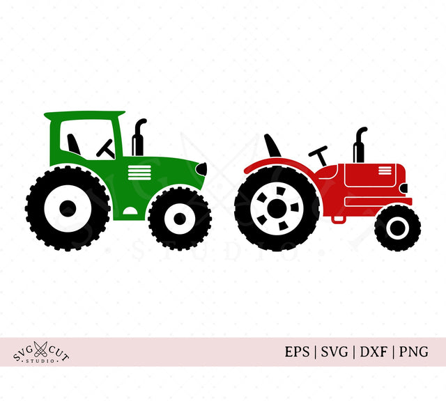 Tractor SVG Cut Files SVG SVG Cut Studio 