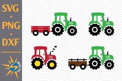 Tractor SVG, PNG, DXF Digital Files Include SVG SVGStoreShop 