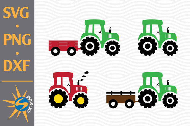 Tractor SVG, PNG, DXF Digital Files Include SVG SVGStoreShop 