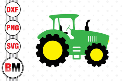 Tractor SVG, PNG, DXF Files SVG BMDesign 