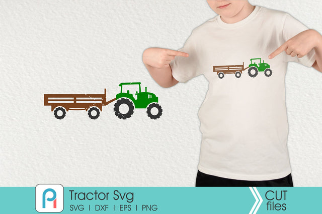 Tractor Svg, Tractor Clip Art, Farm Tractor Svg SVG Pinoyart Kreatib 
