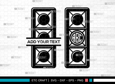 Traffic Light Svg Monogram, Road Light Svg, Signal Light Svg, Stop Light Svg, Red Light svg, Traffic Light Svg SVG ETC Craft 