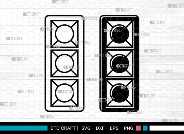 Traffic Light SVG, Road Light Svg, Signal Light Svg, Stop Light Svg, Red Light svg, Traffic Light Svg SVG ETC Craft 