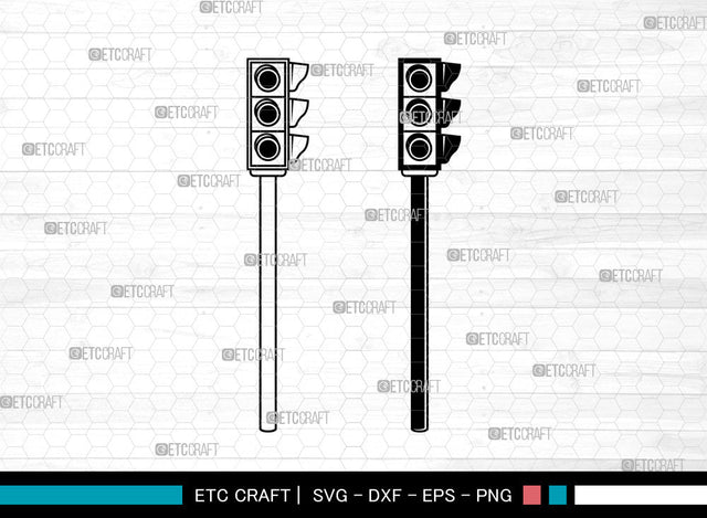 Traffic Light SVG, Road Light Svg, Signal Light Svg, Stop Light Svg, Red Light svg, Traffic Light Svg SVG ETC Craft 