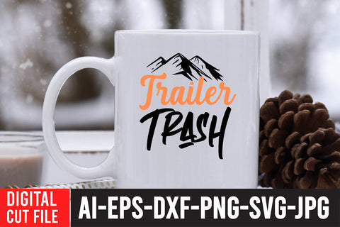 Trailer Trash SVG Cut File SVG BlackCatsMedia 