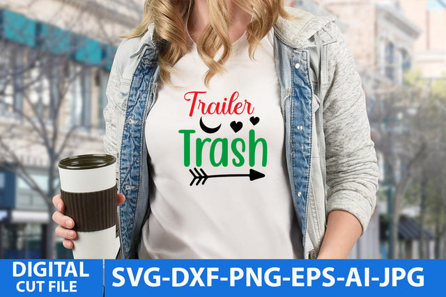 Trailer Trash SVG Cut File SVG BlackCatsMedia 