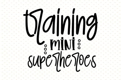 training mini superheroes svg SVG orpitasn 