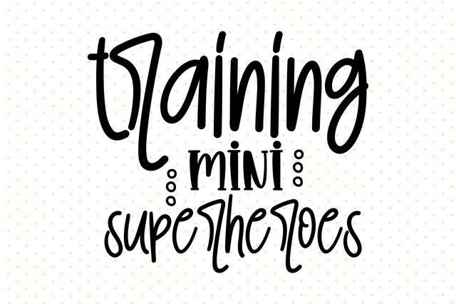 training mini superheroes svg SVG orpitasn 