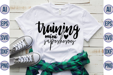 training mini superheroes SVG SVG orpitasn 