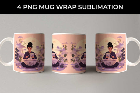 Tranquil Self-Care - Mug Wrap Sublimation Bundle Sublimation Sintegra 