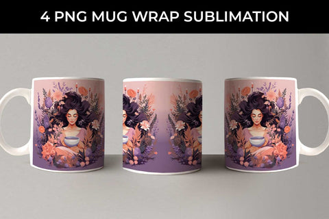 Tranquil Self-Care - Mug Wrap Sublimation Bundle Sublimation Sintegra 