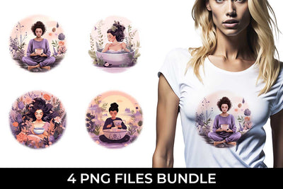 Tranquil Self-Care - T-Shirt Sublimation Bundle Sublimation Sintegra 