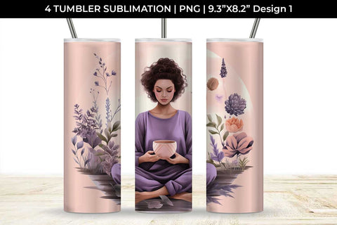 Tranquil Self-Care - Tumbler Wrap Sublimation Bundle Sublimation Sintegra 