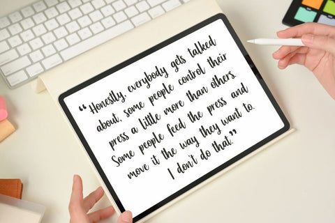 Transcript Font Allouse.Studio 