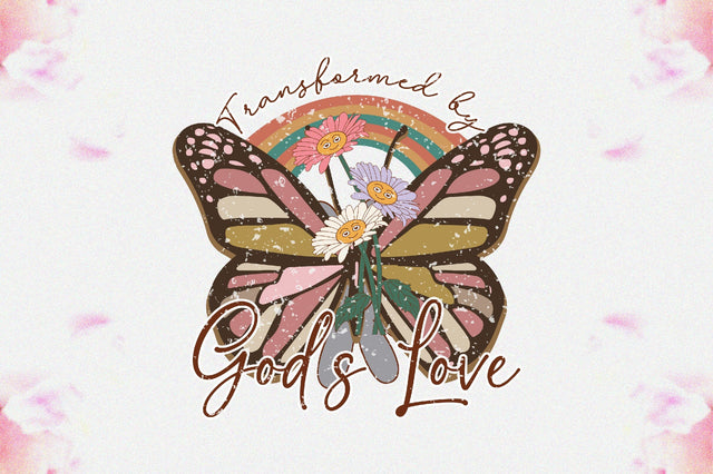 Transformed by God's Love Sublimation Sublimation Jagonath Roy 