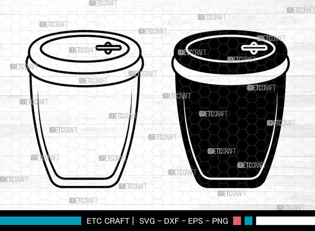 Trash Bin SVG, Trash Bin SVG, Garbage Bin Svg, Trash Svg, Garbage Svg, Rubbish Bin Svg, Trash Bin SVG ETC Craft 