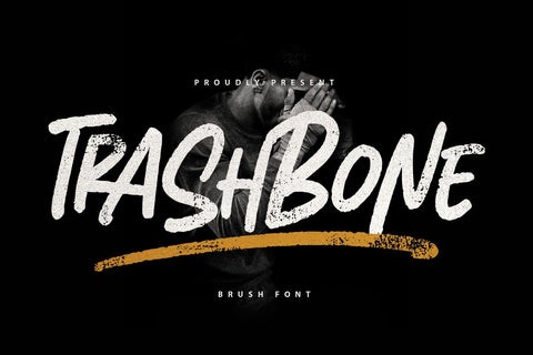Trashbone Font Arterfak Project 