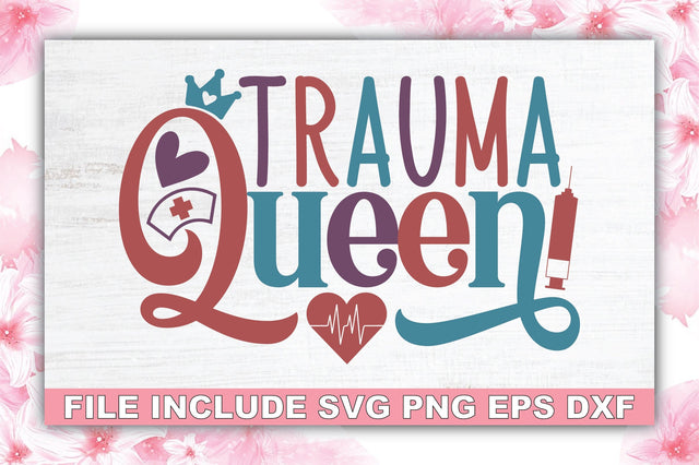 Trauma Queen SVG Ariyan 